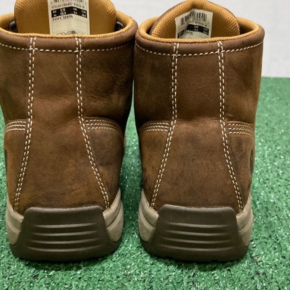 Carhartt Men's Tan Work Boots size 10.5 (OKPM-02-035) - Picture 3 of 10